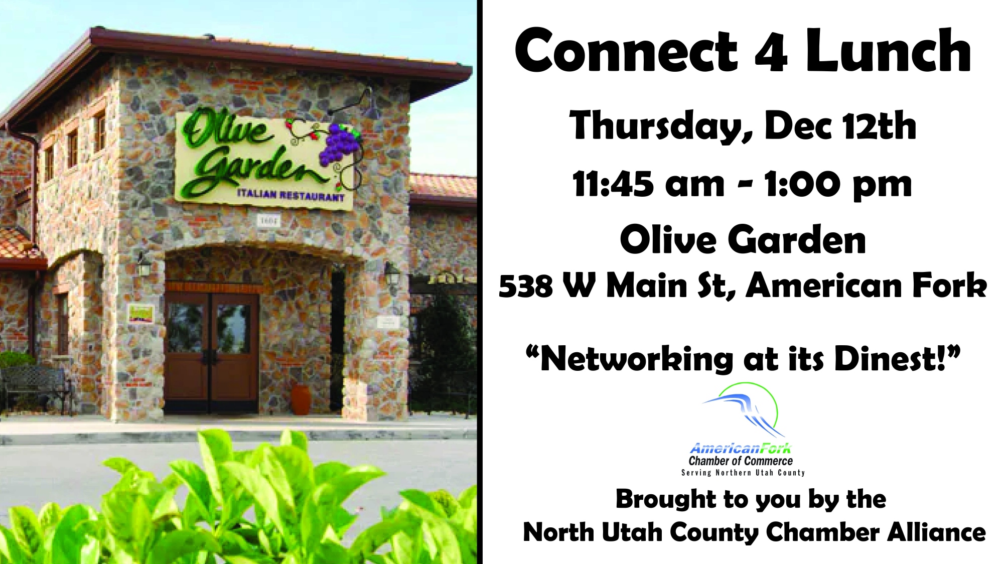 American Fork Chamber Of Commerce Event Information