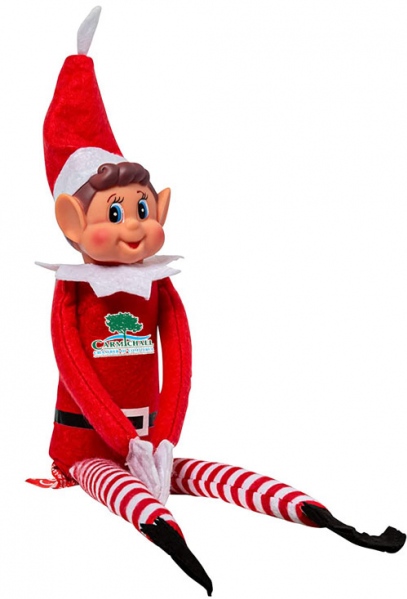 A Picture of Carmikey the Elf sitting down