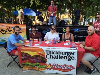 Join us at the CMC River on the River for the Hardees 