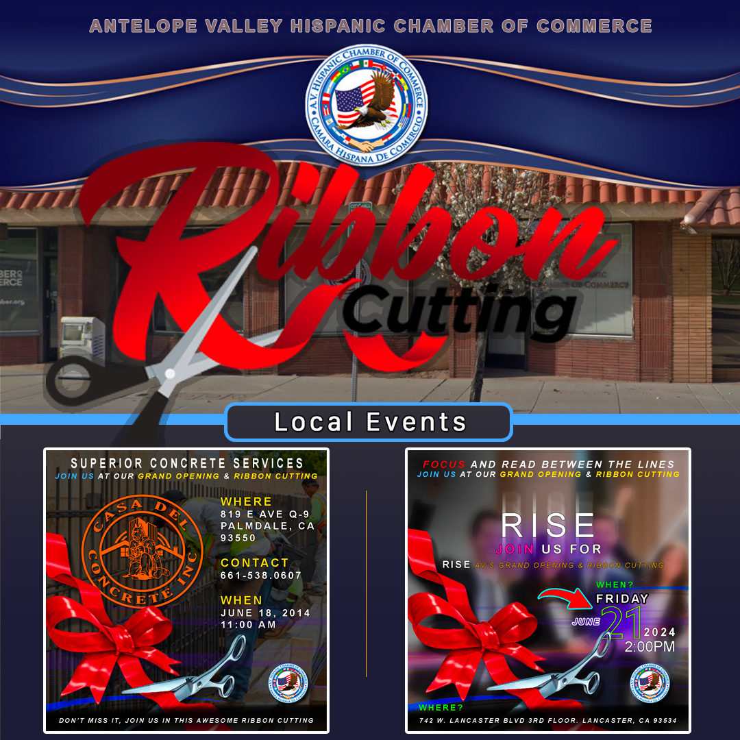 AV HIspanic Chamber of Commerce June Ribbon Cuttings