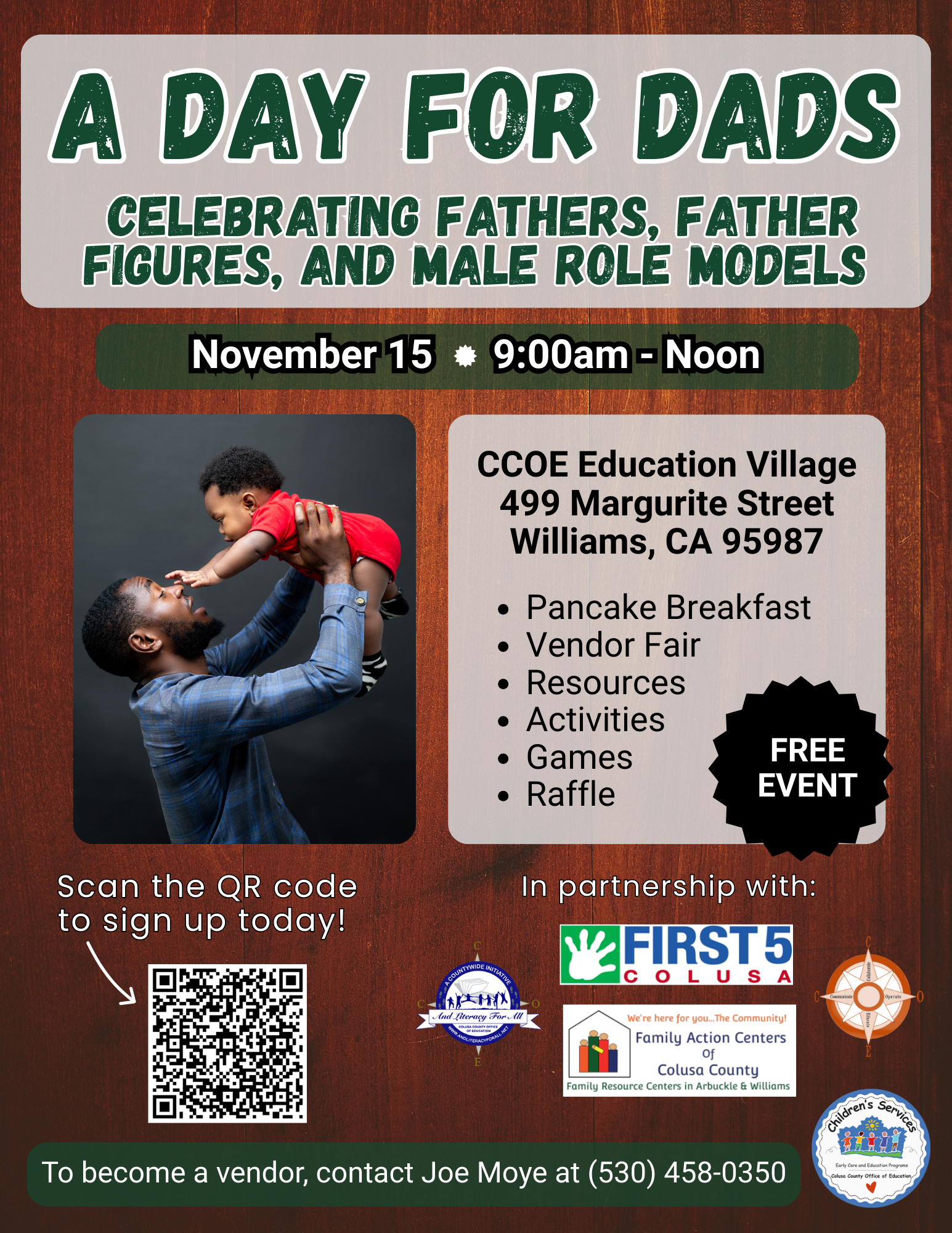 A Day for Dads - English