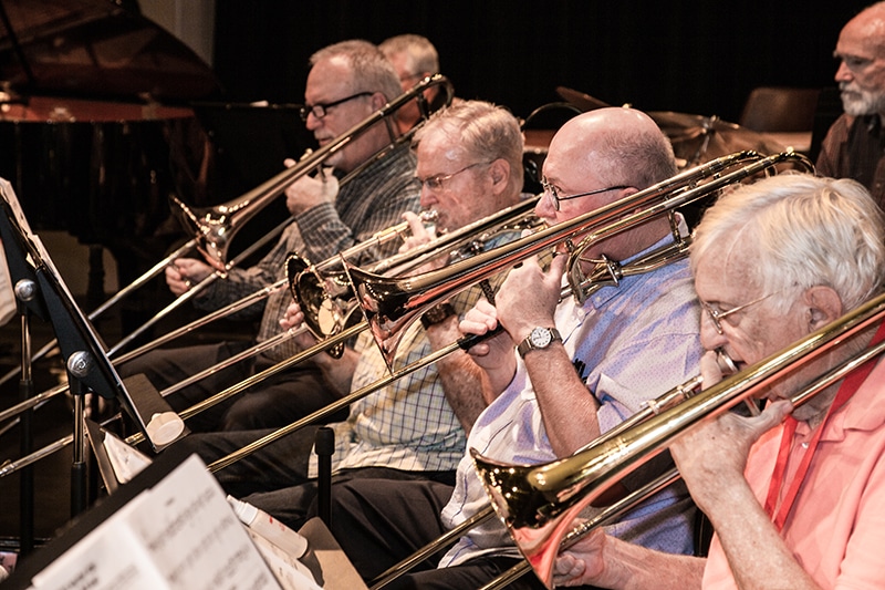 trombone section