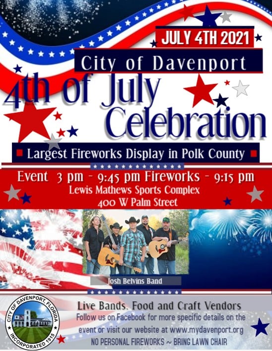 City of Davenport's 4th of July Celebration - Davenport, FL