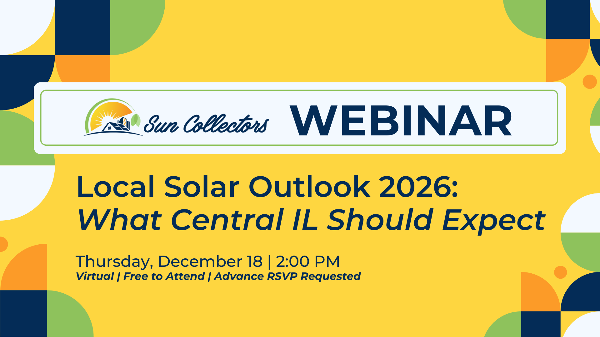 Sun Collectors Webinar