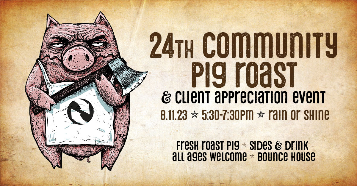 24th Annual Lang Investment Services Community Pig Roast