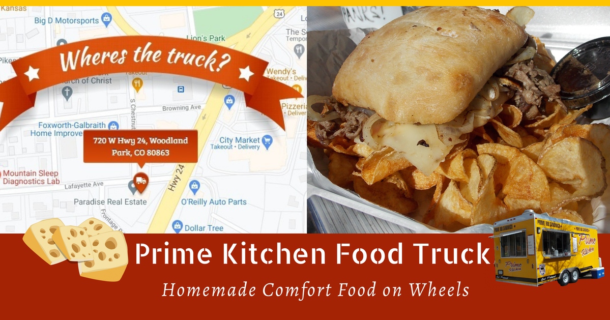 Prime Kitchen Food Truck @ Brazenhead Vintage Market, Woodland Park